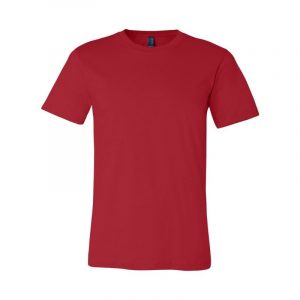 BELLA + CANVAS - Red Unisex Jersey Tee - 3001