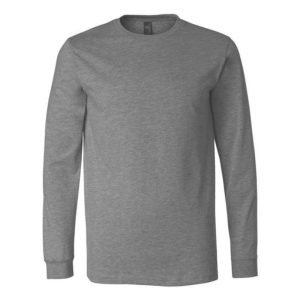 Premium Unisex Cotton Long Sleeve Tshirt - 3501