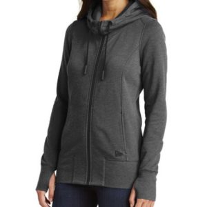 New Era® Tri-Blend Fleece Full-Zip Hoodie (nea511)