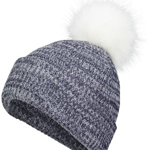 Pacific Headwear Faux Fur Pom Beanie P604K