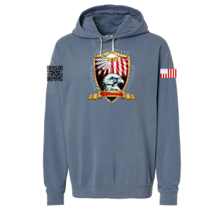 Comfort Colors -100% cotton Garment-Dyed Lightweight Fleece Hooded Sweatshirt - 1467