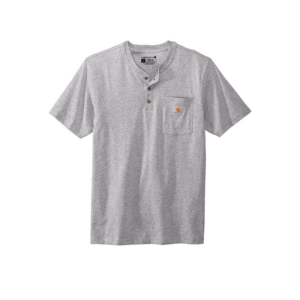 CTK84 Carhartt® Short Sleeve Henley T-Shirt (Logo will go on sleeve)