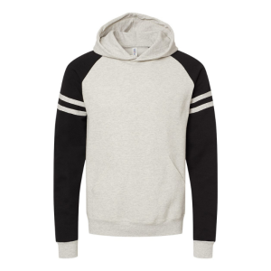 Jerzees® Unisex NuBlend® Varsity Colorblock Hooded Sweatshirt 97CR